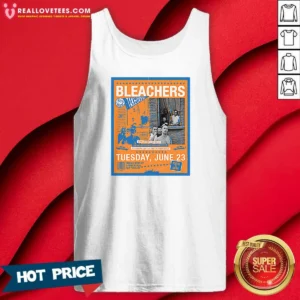 Top Bleachers Jun 23 2026 New York NY TOUR Poster Tank Top