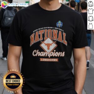 Funny Texas Longhorns 2026 NCAA Division I Softball National Champions Longhorns Shirt displayed on a neutral background.