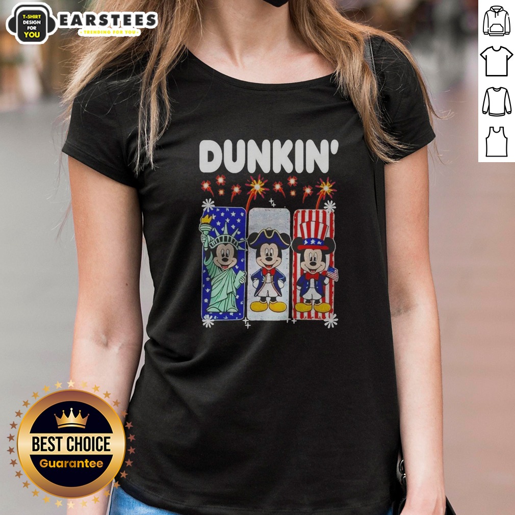 dunkin-mickey-mouse-patriotic-statue-of-liberty-uncle-sam-ladies-shirt Dunkin Mickey Mouse Patriotic Statue Of Liberty Uncle Sam ladies shirt on ladies shirt
