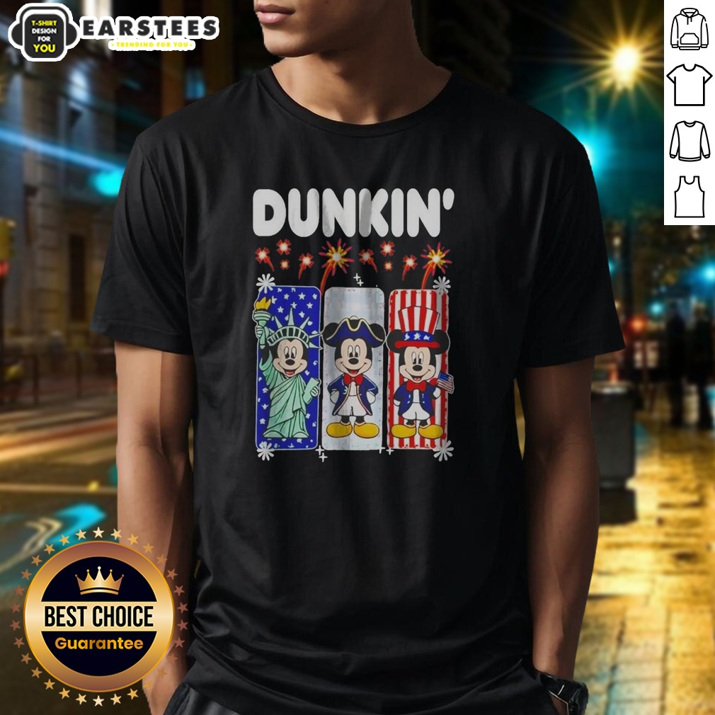 dunkin-mickey-mouse-patriotic-statue-of-liberty-uncle-sam-shirt Dunkin Mickey Mouse Patriotic Statue Of Liberty Uncle Sam shirt on shirt