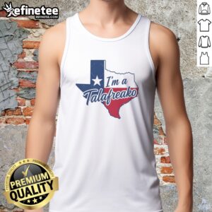 Top I Am A Talafreako Dallas Mavericks Jalen Brunson Luka Doncic Texas State Pride tank top in vibrant blue color