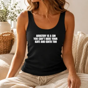 Hot Adultery Is A Sin You Cant Have Your Kate And Edith Too Tank Top