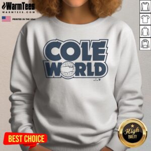 Nice Gerrit Cole World sweatshirt featuring a bold graphic design and comfortable fit.