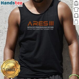 Premium Martinez Lewis Watney Beck Johanssen Vogel Ares III Space Program 2035 Tank Top