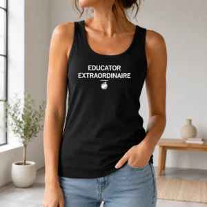 Happy Top Educator Extraordinaire Tank Top