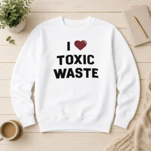 Good I Love Toxic Waste Sweater
