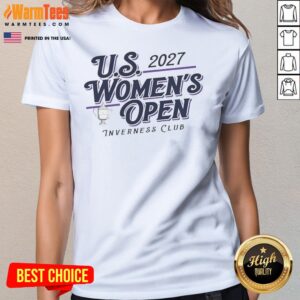Hot Women'S 2027 US Women'S Open Inverness Club ladies tee in vibrant colors, perfect for golf enthusiasts.