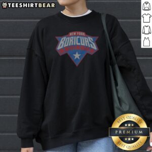New York Boricuas Puerto Rico Star Diamond Logo Bold Fan Art Sweatshirt