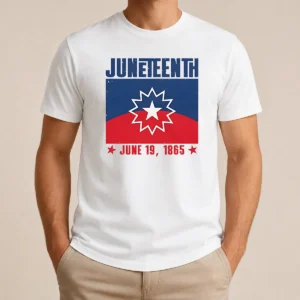 Nice Juneteenth Red White Blue Freedom Flag 1865 Emancipation Day