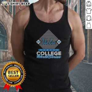 Original UCLA Bruins 2026 Women'S College World Series Oklahoma City Tank top featuring vibrant team colors.