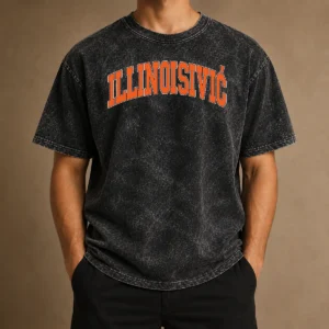 Hot Illinoisivic Il Balkan Ball Washed T-Shirt