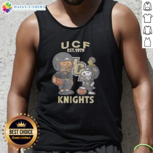 Pretty The Peanuts UCF Knights Football Est 1979 tank top in black, sleeveless casual wear for fans