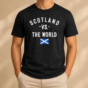 Premium Scotland Vs The World Saltire Flag Scotland Pride National Heritage FIFA World Cup 2026