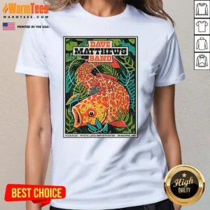 Pretty June 23 2026 Dave Matthews Band Event Shakopee Minnesota Ladies Shirt