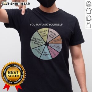 Pretty Talking Heads You May Ask Yourself How Did I Get Here What Have I Done Shirt featuring a unique graphic design.