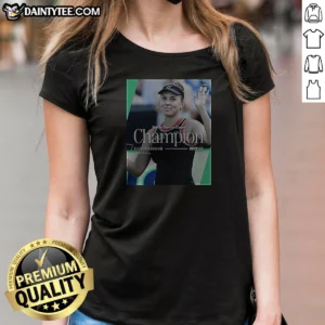 Original Berlin Tennis Open Champion Linda Noskov WTA 500 Ladies Shirt