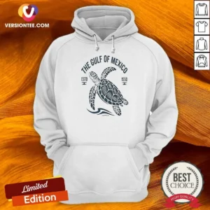 Funny Sea Turtle The Gulf Of Mexico Estd 1550 Hoodie