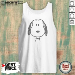 Hot Peanuts Snoopy Larger Than Life Tank Top