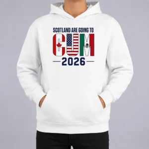 Official Scotland Are Going To Cum 2026 Soccer Hoodie