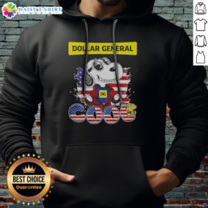 Hot Snoopy Woodstock Peanuts Dollar General Dg Cool Hoodie featuring iconic characters in vibrant colors.