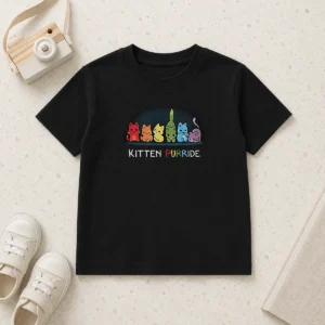 Good Kitten Prride Pride Kitten Kids T-Shirt