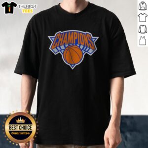 Pretty New York Knicks NBA Champions Basketball Classic Logo Shirt featuring bold team logo on a comfortable cotton tee