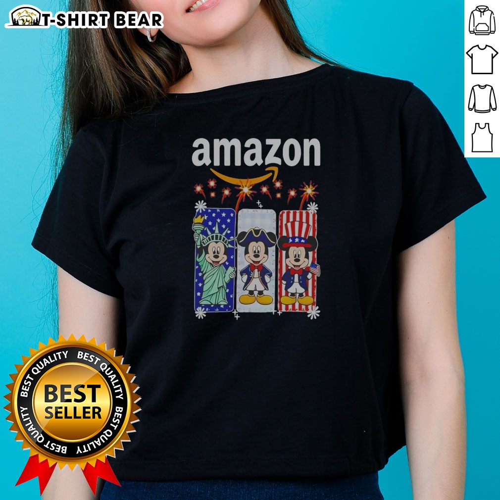 funny-amazon-mickey-mouse-statue-of-liberty-uncle-sam-patriotic-ladies-shirt Funny Amazon Mickey Mouse Statue Of Liberty Uncle Sam Patriotic Ladies Shirt featuring a unique patriotic graphic design