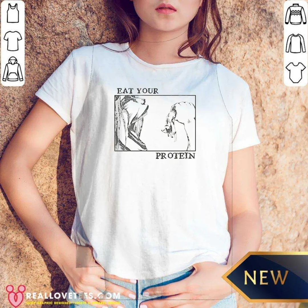 funny-attack-on-titan-eat-your-protein-anime-v-neck-shirt-v-neck-optimized Funny Attack On Titan Eat Your Protein Anime V-Neck Shirt