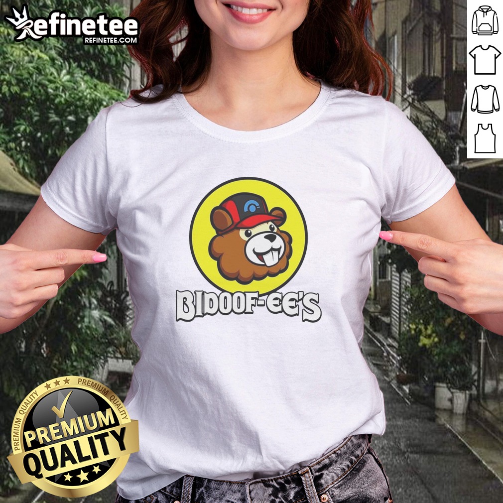 funny-bidoof-ees-bidoof-buc-ees-logo-girlt-shirt Funny Bidoof Ees Bidoof Buc Ees Logo girlt shirt featuring a playful graphic on a casual short-sleeve girls' t-shirt