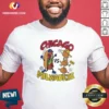 Funny Chicago Cubs Vs Milwaukee Brewers Baseball Hot Dog Cheese Curds