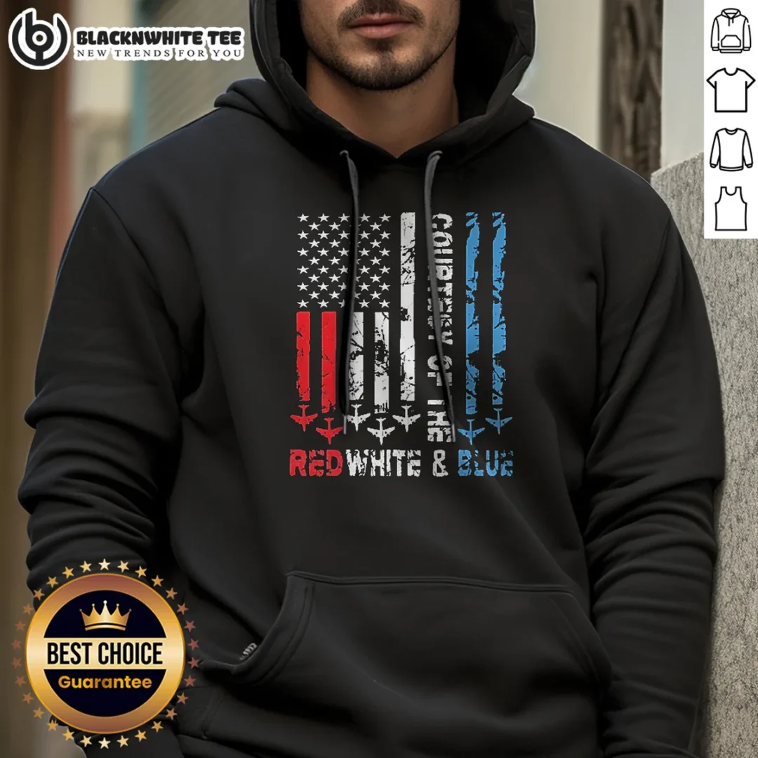 Funny Courtesy Of The Red White And Blue America US Flag Patriotic 4th Of July Hoodie Funny Courtesy Of The Red White And Blue America US Flag Patriotic 4th Of July Hoodie