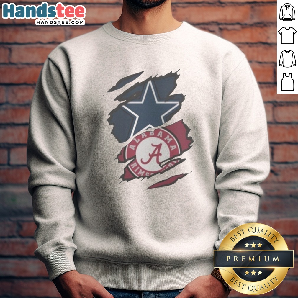 funny-dallas-cowboys-alabama-crimson-tide-ripped-design-nfl-ncaaf-sweatshirt Funny Dallas Cowboys Alabama Crimson Tide Ripped Design NFL NCAAF Sweatshirt featuring a unique graphic