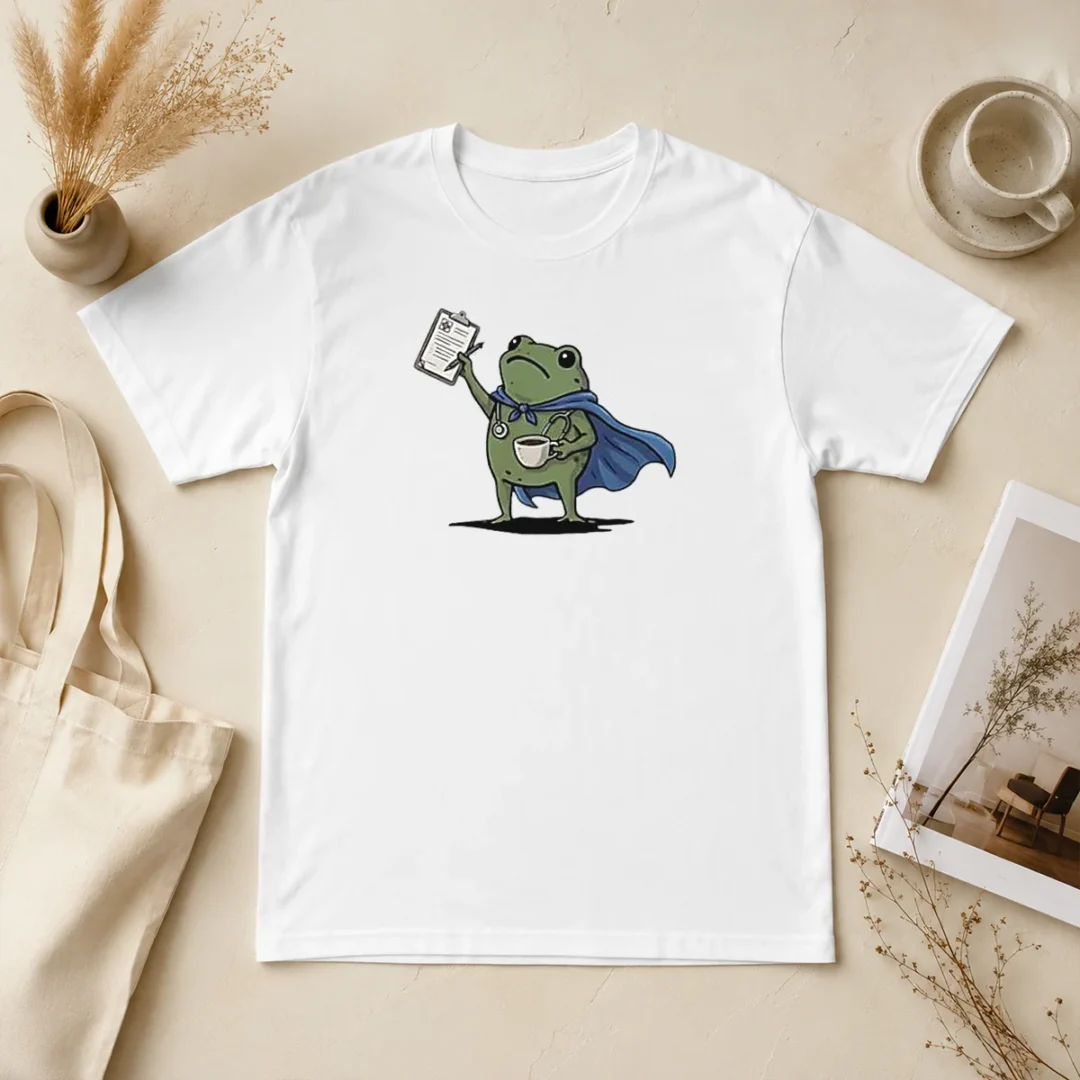 Funny Doctor Frog We Chart At Dawn Medical Professional Nursing t shirt Funny Doctor Frog We Chart At Dawn Medical Professional Nursing