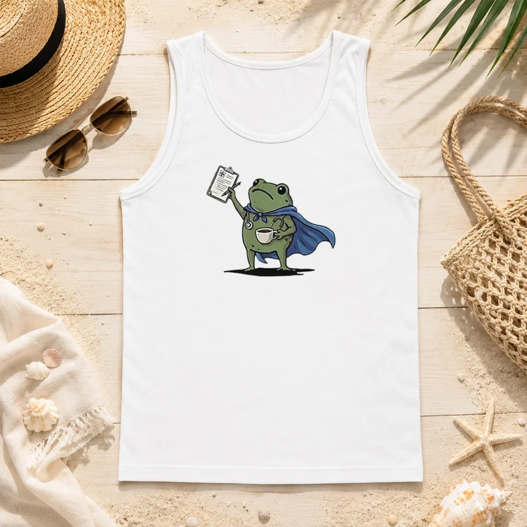 Funny Doctor Frog We Chart At Dawn Medical Professional Nursing Tank Top Funny Doctor Frog We Chart At Dawn Medical Professional Nursing Tank Top
