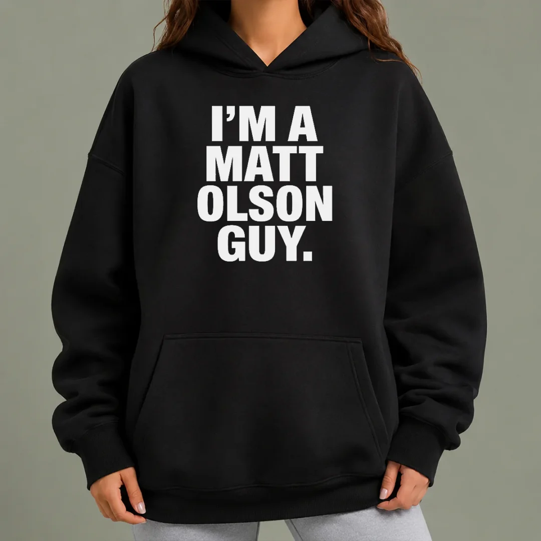 funny-i-am-a-matt-olson-guy-hoodie Funny I Am A Matt Olson Guy Hoodie