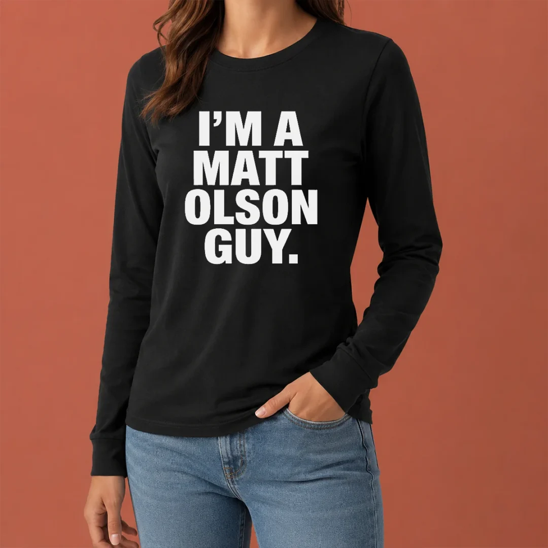 funny-i-am-a-matt-olson-guy-long-sleeve-shirt Funny I Am A Matt Olson Guy Long Sleeve Shirt