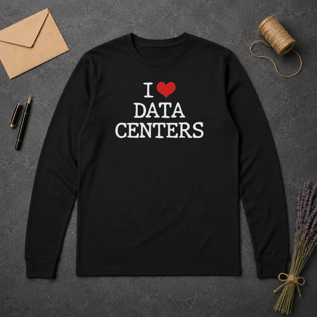 Funny I Love Data Centers Server Room IT Professional Long Sleeve Shirt Funny I Love Data Centers Server Room IT Professional Long Sleeve Shirt