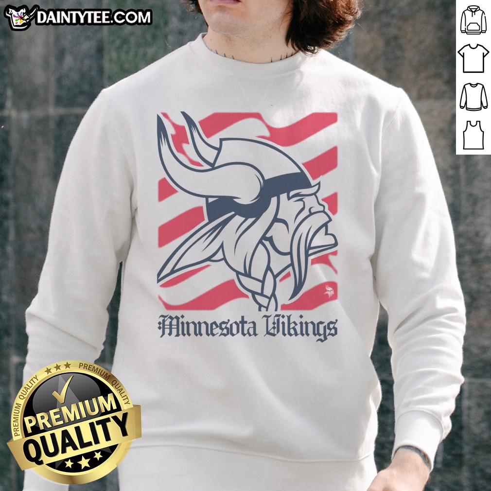 funny-minnesota-vikings-american-heritage-wordmark-sweatshirt Funny Minnesota Vikings American Heritage Wordmark Sweatshirt featuring bold graphics and a comfortable fit