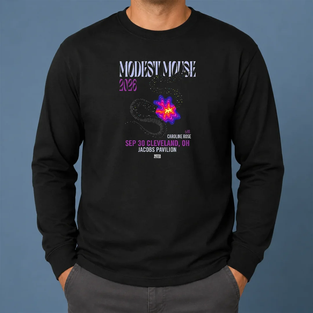 Funny Modest Mouse House Of Blues Anaheim CA Oct 21 2026 Poster Long Sleeve Shirt Funny Modest Mouse House Of Blues Anaheim CA Oct 21 2026 Poster Long Sleeve Shirt