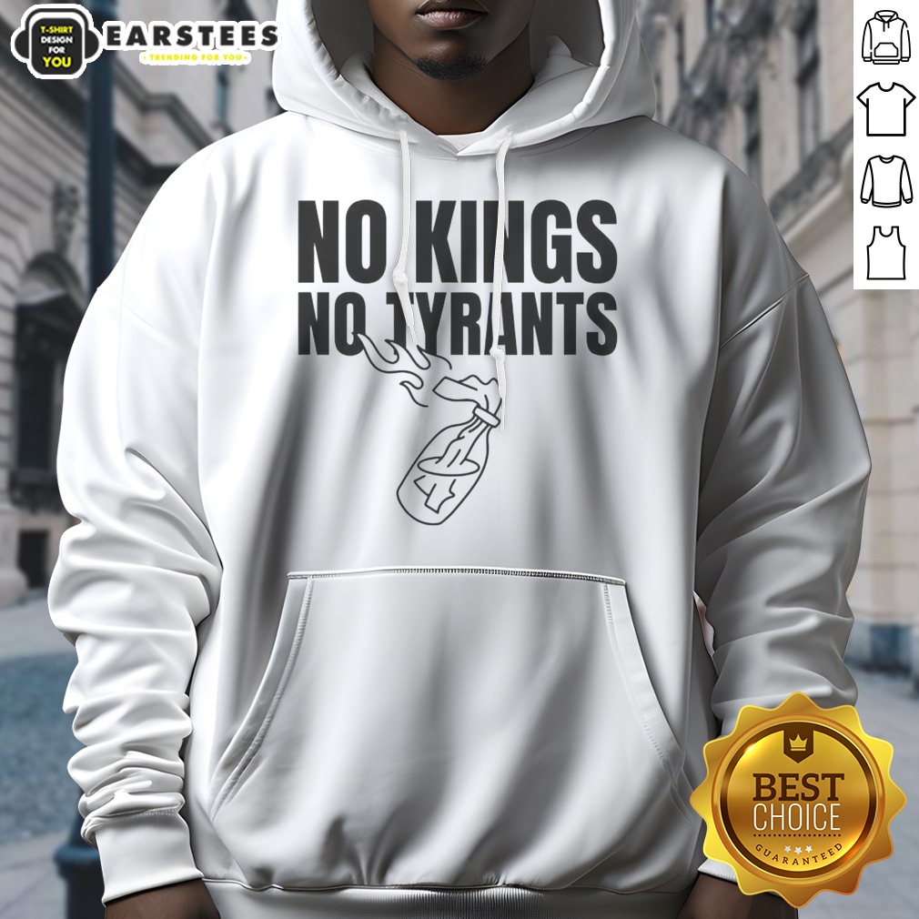 funny-molotov-anarchy-revolution-rebellion-democracy-sovereignty-liberty-no-kings-no-tyrants-hoodie Funny Molotov Anarchy Revolution Rebellion Democracy Sovereignty Liberty No Kings No Tyrants hoodie displayed on a hanger