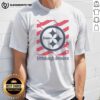 Funny Pittsburgh Steelers American Heritage Wordmark Shirt featuring bold team graphics
