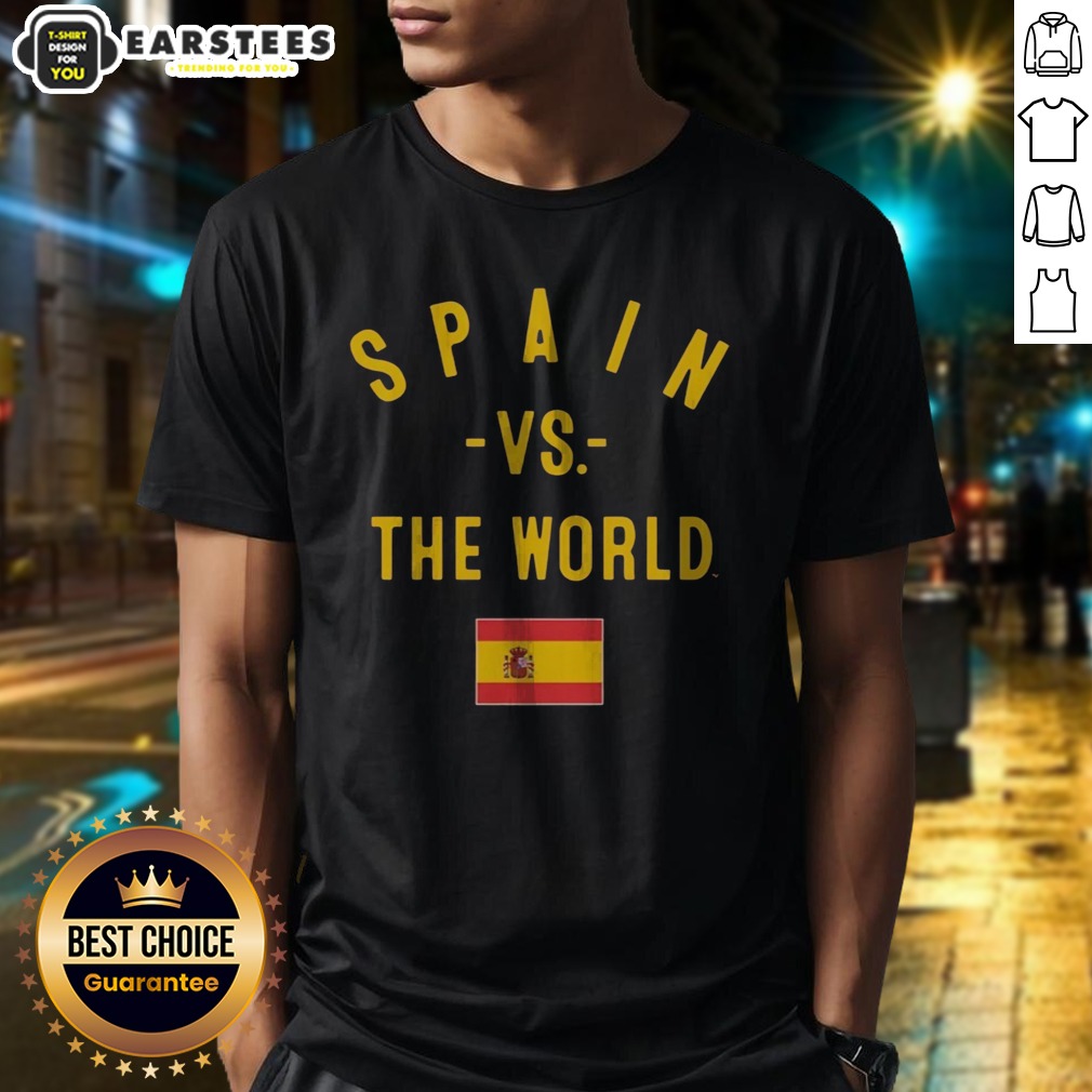 funny-spain-vs-the-world-fifa-world-cup-2026-having-flag-shirt Funny Spain Vs The World FIFA World Cup 2026 Having Flag shirt featuring vibrant graphics and flag design