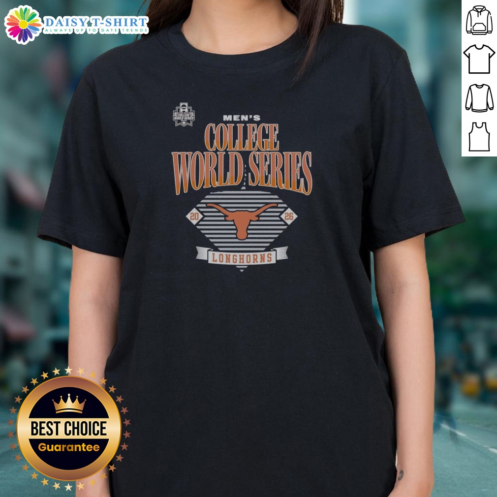 funny-texas-longhorns-2026-men-s-college-world-series-omaha-ncaa-baseball-logo-team-ladies-shirt Funny Texas Longhorns 2026 Men's College World Series Omaha NCAA Baseball Logo Team Ladies Shirt in vibrant colors.