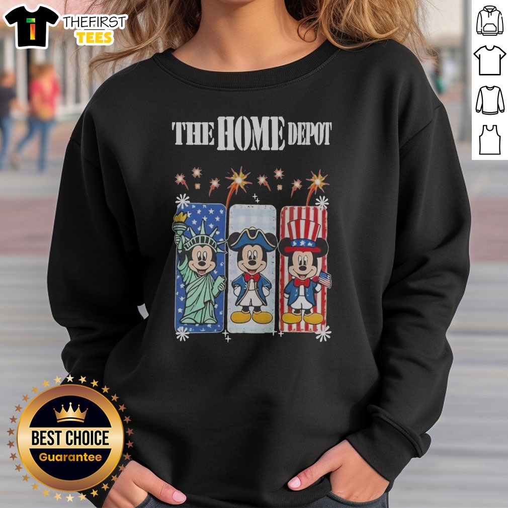 funny-the-home-depot-mickey-mouse-statue-of-liberty-uncle-sam-patriotic-sweatshirt Funny The Home Depot Mickey Mouse Statue Of Liberty Uncle Sam Patriotic Sweatshirt in charcoal gray, long sleeve crewneck