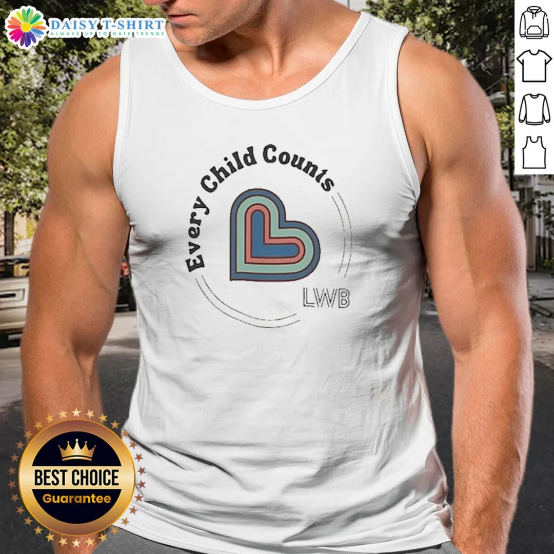 Funny The Lwb Every Child Counts Supersoft Tank Top Funny The Lwb Every Child Counts Supersoft Tank Top