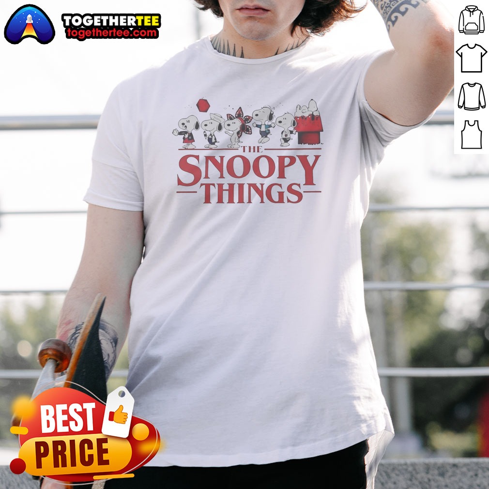 Funny The Snoopy Things Stranger Things Shirt Funny The Snoopy Things Stranger Things