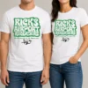 Funny Tom Petty Rick'S Airport Recorders The Best Round graphic t shirt in black, front view