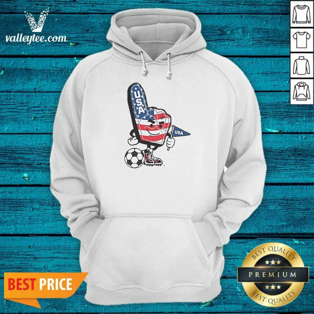 funny-usa-soccer-mascot-foam-finger-with-ball-and-pennant-hoodie-hoodie-optimized Funny USA Soccer Mascot Foam Finger With Ball And Pennant Hoodie