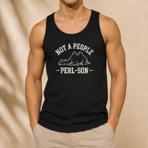 Nice Not A People Perl Son Tank Top