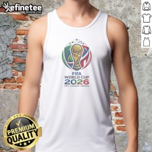 Pretty FIFA World Cup 2026 USA Canada Mexico Tank Top